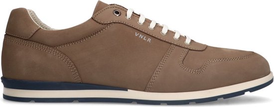 Van Lier - Heren - Taupe Nubuck sneakers - Maat 47