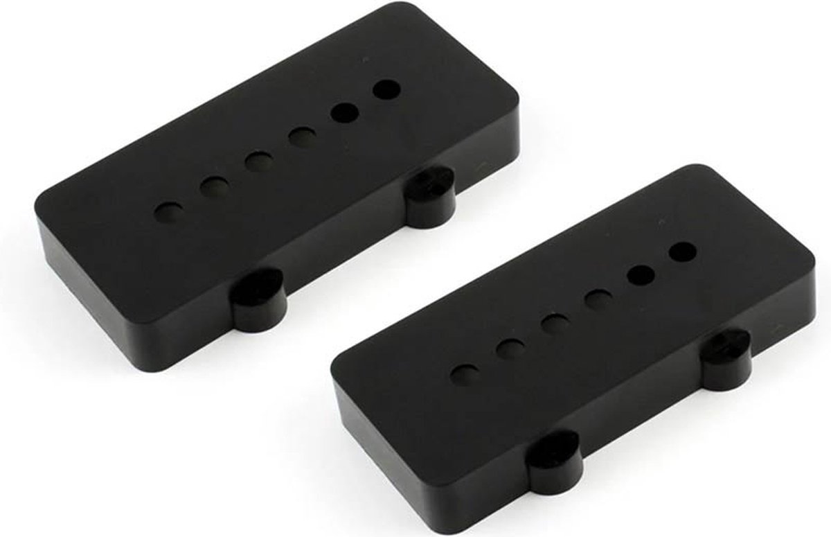 Allparts PC6400023 pickup covers voor Jazzmaster®, zwart, 2 stuks