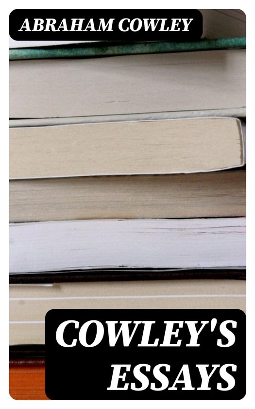 Cowley's Essays - cover