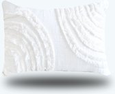 Kussens woonkamer | kussenhoes 30x50 cm | kussensloop | sierkussens | cushion cover | katoen | hand stitched embroidery