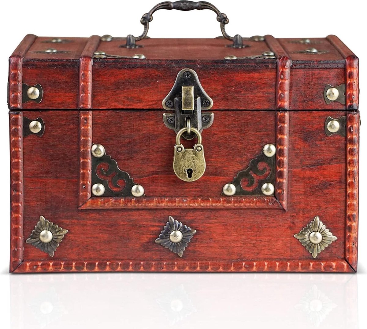 Coffre Au Tresor Sonew Coffre Au Trésor En Bois Avec Serrure Boîte De Rangement Coffre Coffre Bois Coffre Au Tresor Sonew Coffre Au Trésor En Bois Avec Serrure Boîte De Rangement Coffre Coffre Bois