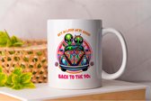 Mok Back To The 90s - AlienLife - Gift - Cadeau - Extraterrestrial - UFOsighting - AlienEncounter - BuitenaardsLeven - BuitenaardsWezen - UFOwaarneming - BuitenaardseOntmoeting