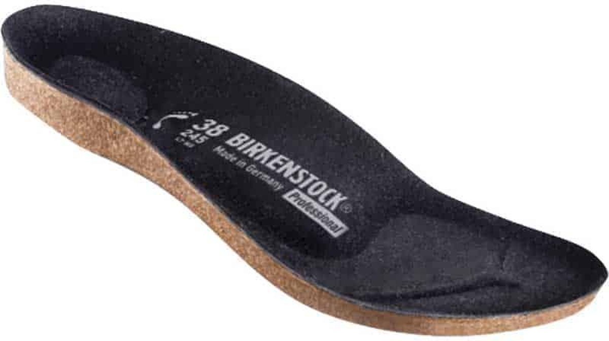 Inlegzool voor Super Birki | Vervangbaar voetbed | Merk: Birkenstock | Kleur: Zwart
