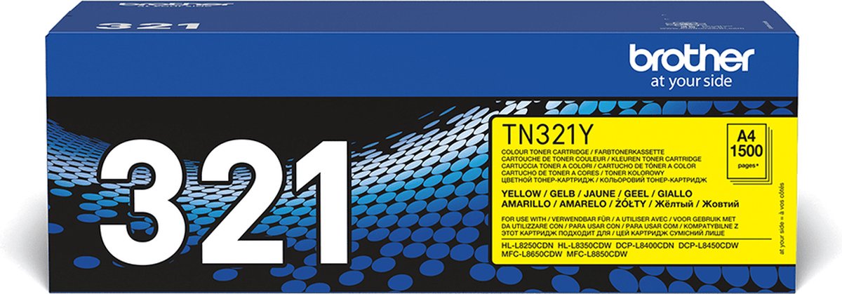 Brother TN-321 Toner Geel