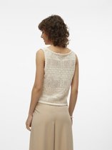 Vero Moda Vmamalfi Sl U-Neck Short Pullover Birch BEIGE M