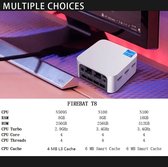 FIREBAT T8 Pro Plus Mini PC Intel Celeron N5095 N100 Desktop Gaming Computer 8GB DDR4WIFI5 BT4.2