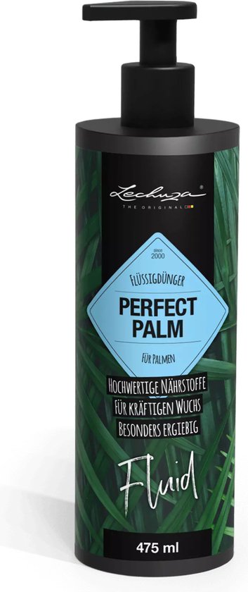 LECHUZA PERFECT PALM Fluid - Vloeibare meststof - 475 ml - Voedingsstoffen voor palmbomen en mediterrane planten