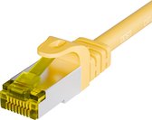 UBCPro - Câble Patch SFTP/PIMF 0 Jaune 0.5M Avec Connecteurs RJ45
