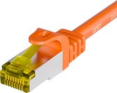 Qost - Patchkabel SFTP/PIMF CAT7 Oranje 0,5M Met RJ45 Connectoren