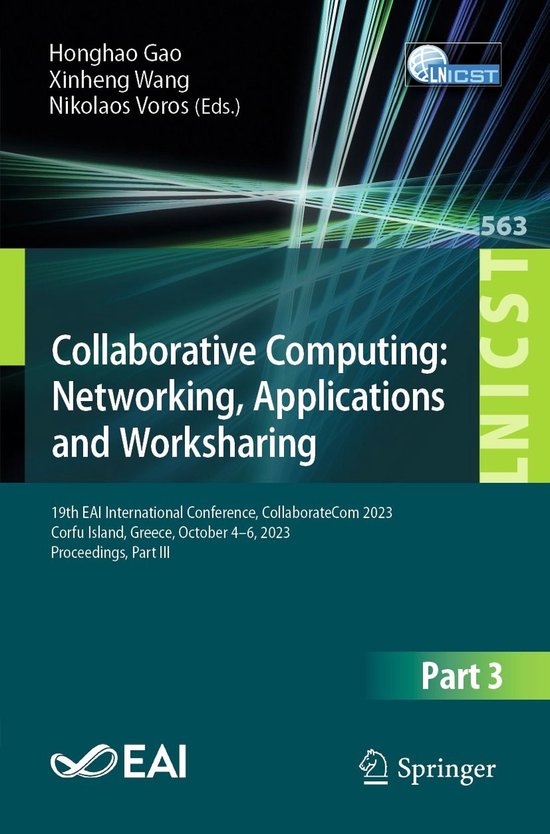 Springer Nature Proceedings Computer Science 3 - Collaborati ... - cover