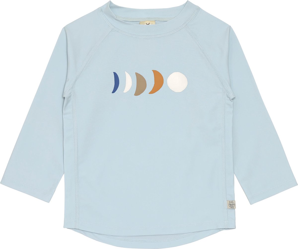 Lässig Splash & Fun Zwemshirt Rashguard Lange Mouw Moon powder blue, 07-12 maanden Maat 74/80