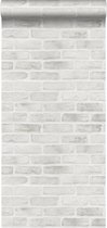 Walls4You behangpapier steen lichtgrijs - 935325 - 0,53 x 10,05 m