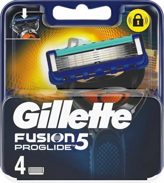 Gillette Fusion5 ProGlide Scheermesjes Mannen - 4 stuks - Gillette