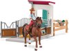 Schleich Horse Club Paardenbox met Hannah en Cayenne 42710 Exclusief