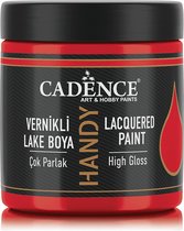 Cadence Hoogglans Acrylverf 250 ml Crimson Red
