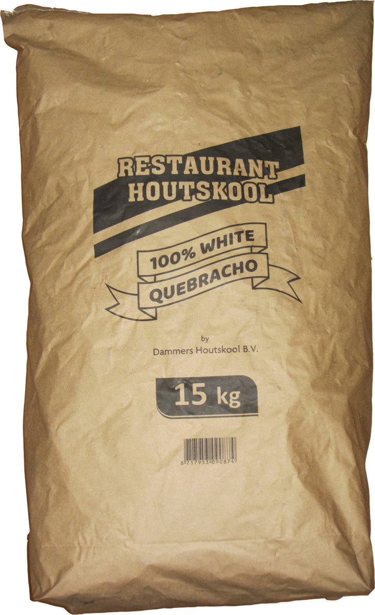 Bol.com Dammers Houtskool Quebracho 15kg aanbieding