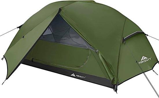 ACAMP LOU 2 Persoons Lichtgewicht Tunneltent Groen – Outdoor en Sport