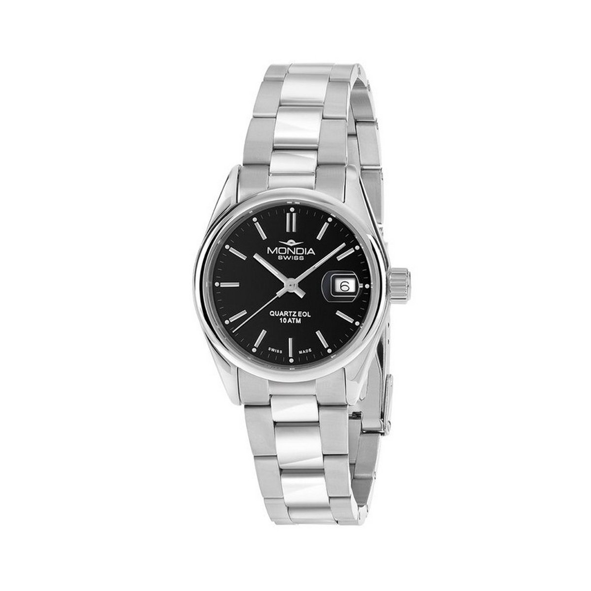 Mondia - MS-207-SS-03BK-OY - Polshorloge - Dames - Quartz - Icon Legend Lady