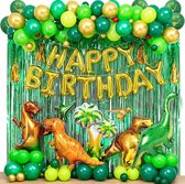 Dinosaurus Verjaardagsfeest Decoratie - Dinosaurus Ballonnen Boog Slinger Kit102 stuks - Gelukkige Verjaardag Luchtballonnen - Dino Party Boy Geschenken