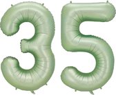 Ballons numérotés Ballon numéro 35 décoration d'anniversaire fête Ballons à hélium ballon Fête ballon en aluminium couleur XL taille