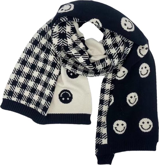 Dames vintage sjaals warme winter retro print boho sjaal dames retro print sjaal driehoekige sjaal korte warme sjaal voor effen sjaal dames winter warm chic elasticiteit, De zwarte, Eén maat