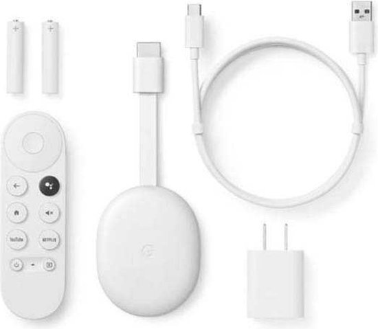 Google Chromecast met Google TV - 4K - Sunrise Pink | bol