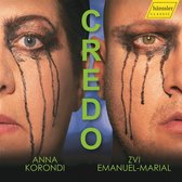 Anna Korondi & Zvi Emanuel-Marial - Handel: Credo - Duets (CD)
