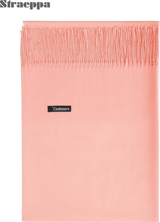 Cachemire - écharpe - rose - saumon - Hiver - printemps - été - Châle - châle - femme - cadeau