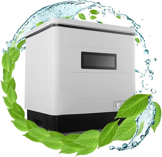 Mini vaatwasser – Kleine vaatwasser – Smalle vaatwasser – Camping vaatwasser – Mini afwasmachine – Caravan – Camper- Camping vaatwasser – 13,6 kg – 420 x 380 x 460 mm