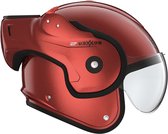 ROOF - RO9 BOXXER 2 RED - Maat SM - Systeemhelmen - Scooter helm - Motorhelm - ROOF - RO9 BOXXER 2 RED - Maat SM - ECE 22.06 goedgekeurd