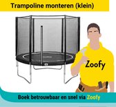 Trampolinemontage (niet ingraven) klein - Door Zoofy in samenwerking met Bol- Installatie-afspraak gepland binnen 1 werkdag