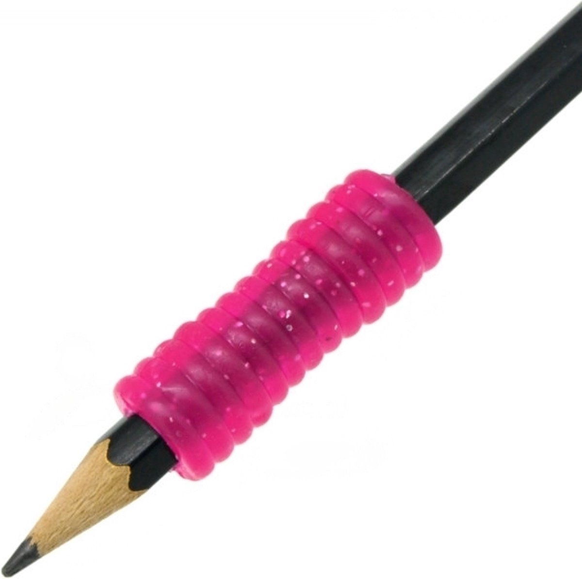 The Pencil Grip - Extreme Gel Grip Glitter Roze