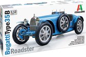 1:12 Italeri 4713 Bugatti 35B Roadster Auto - Monte Carlo 1930 Plastic Modelbouwpakket