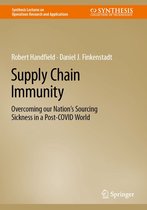 Synthesis Lectures on Operations Research and Applications - Supply Chain Immunity