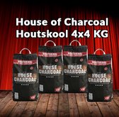 Voordeelverpakking - Premium Houtskool (4x4 kg) - 16 kg