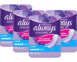 Always Discreet Kraamverband Discreet Long - 40 stuks
