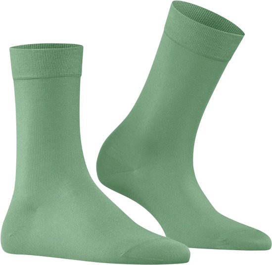 FALKE Cotton Touch chaussettes pour femmes - vert ortie (ortie) - Taille: 35-38