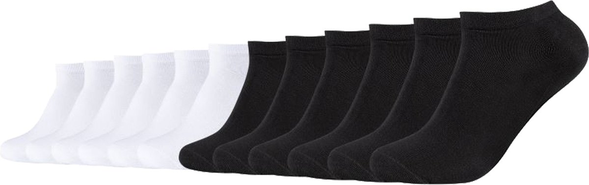 Camano Unisex Sneakersokken Veelkleurig 12 Paar