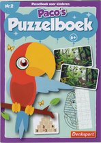 Denksport Paco's Puzzelboek Nr.2 Voor Kinderen - 6+