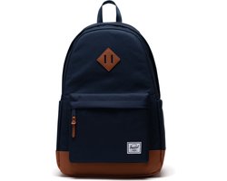 Herschel sac à dos de loisirs pour ordinateur portable Heritage Backpack 24 L Navy / Tan bleu marine