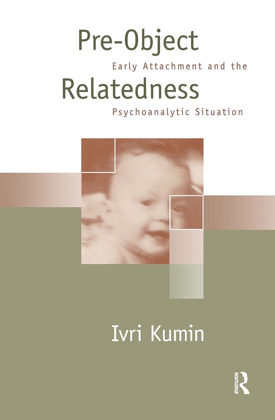 The Guilford Psychoanalysis Series- Pre-Object Relatedness - cover