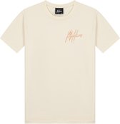 Malelions - T-shirt - Beige/Orange - Maat 176