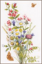 kit de broderie PN0155693 marjolaine bastin, fleurs sauvages