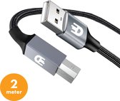 Drivv. Premium Printerkabel USB 2.0 naar USB B Kabel - Printerkabel 2 meter