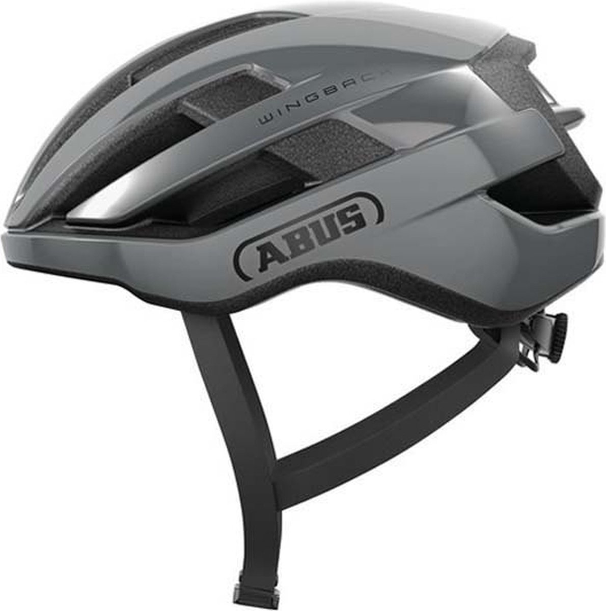 ABUS wingback fietshelm race grey