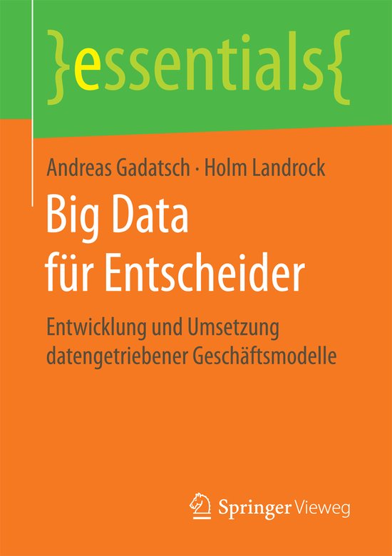 Big Data für Entscheider - cover