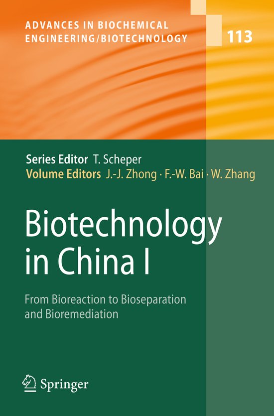 Biotechnology in China I - cover