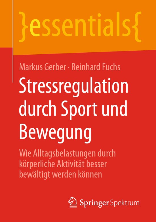 Stressregulation durch Sport und Bewegung - cover