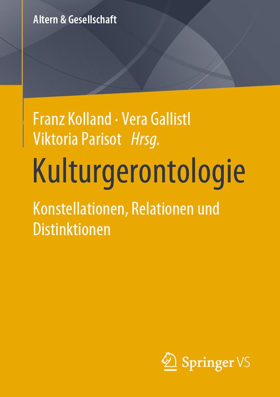 Kulturgerontologie - cover
