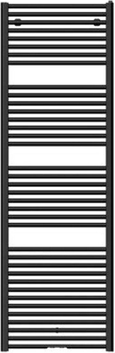 Nemo Spring Toronto handdoekradiator - 185x60cm - 1051 watt - mat zwart